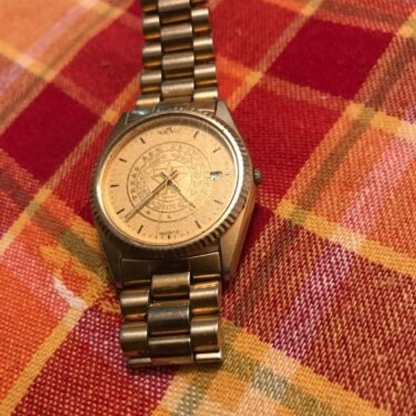 Seiko Vintage Texas A&M University 5Y22-7009 Commemorative watch Works ...