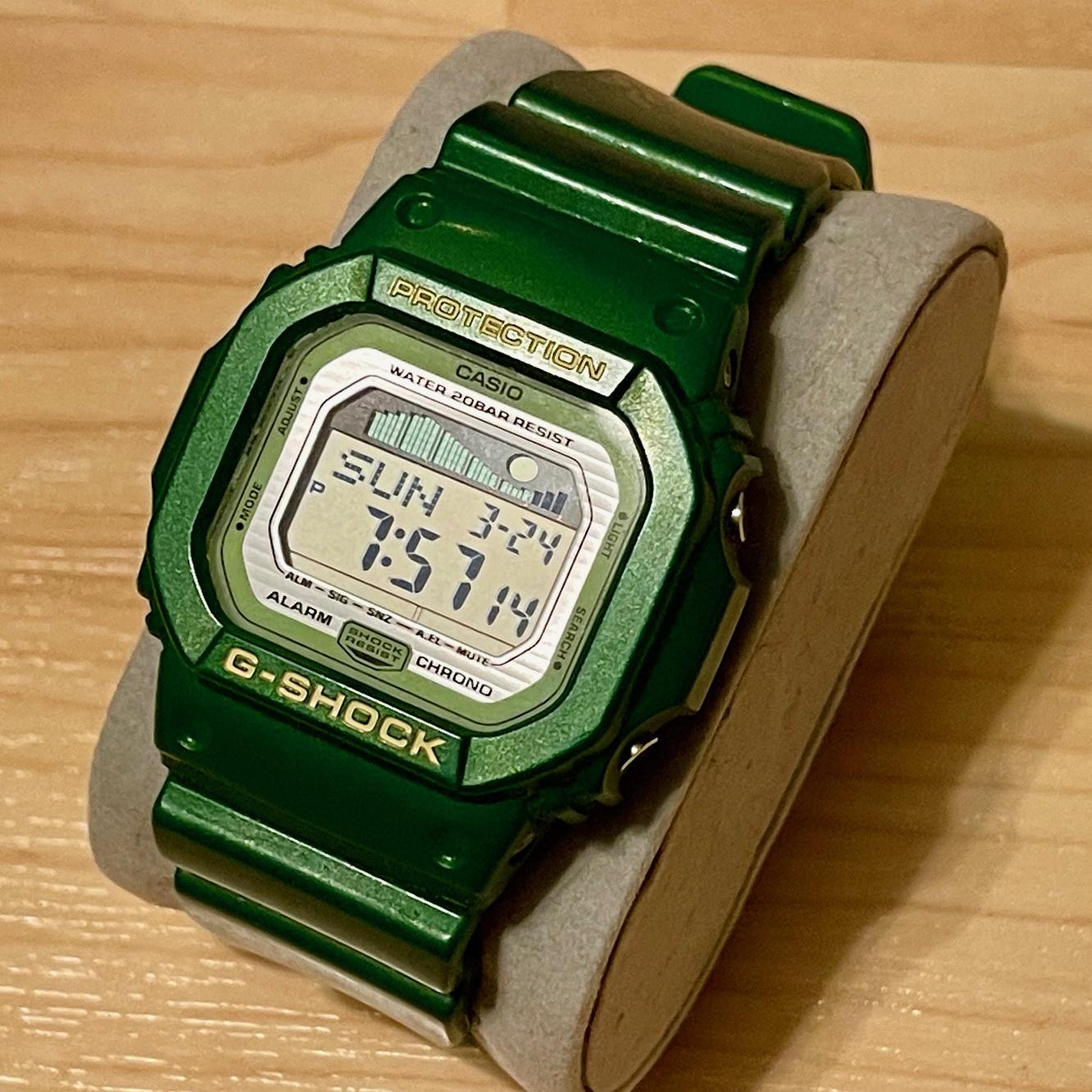 WTS] Casio G-Shock GLX-5600A-3 G-Lide Square Green Tide