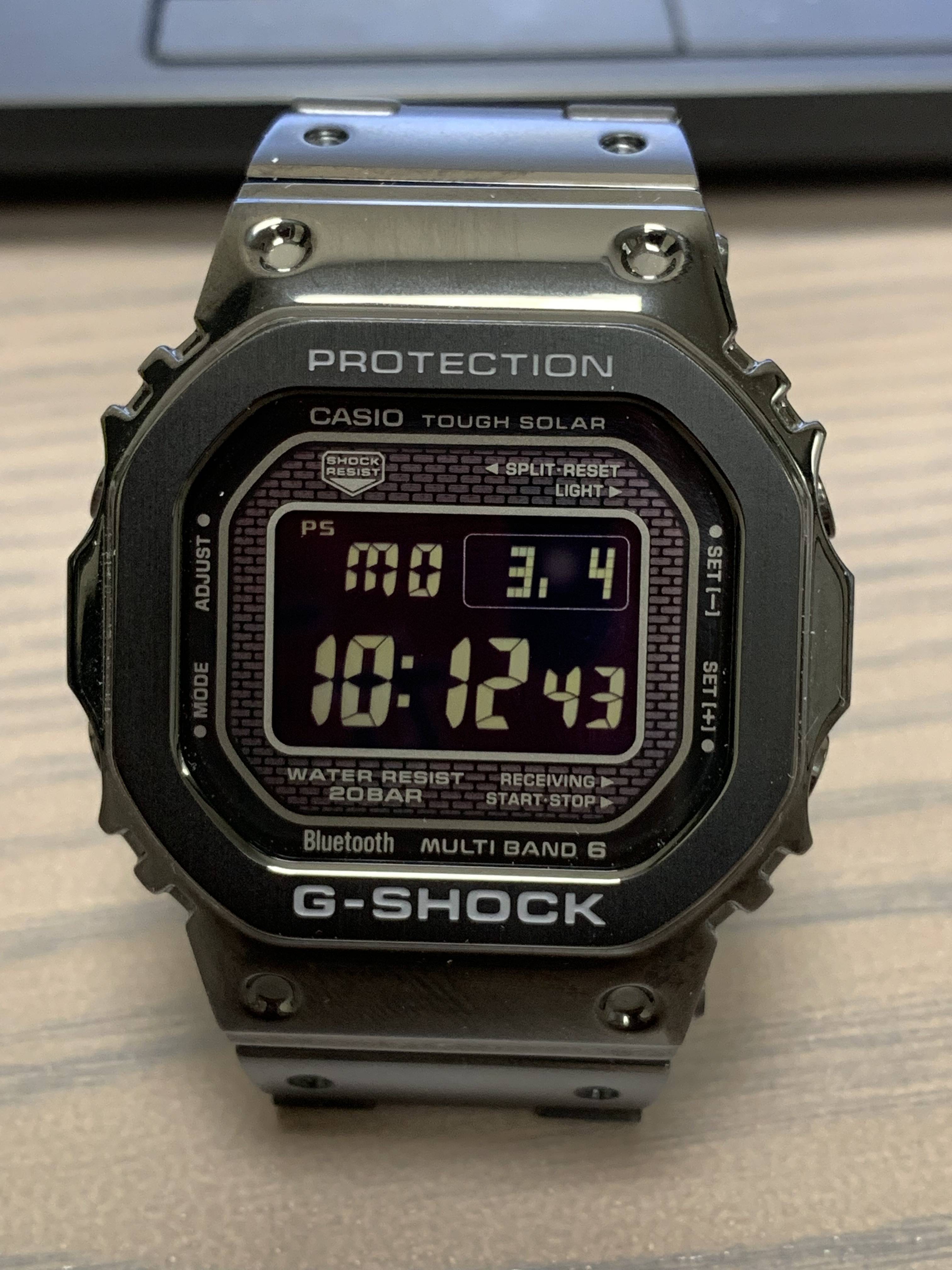 WTS] CASIO G-SHOCK GMW-B5000GD-1 FULL METAL SQUARE BLACK