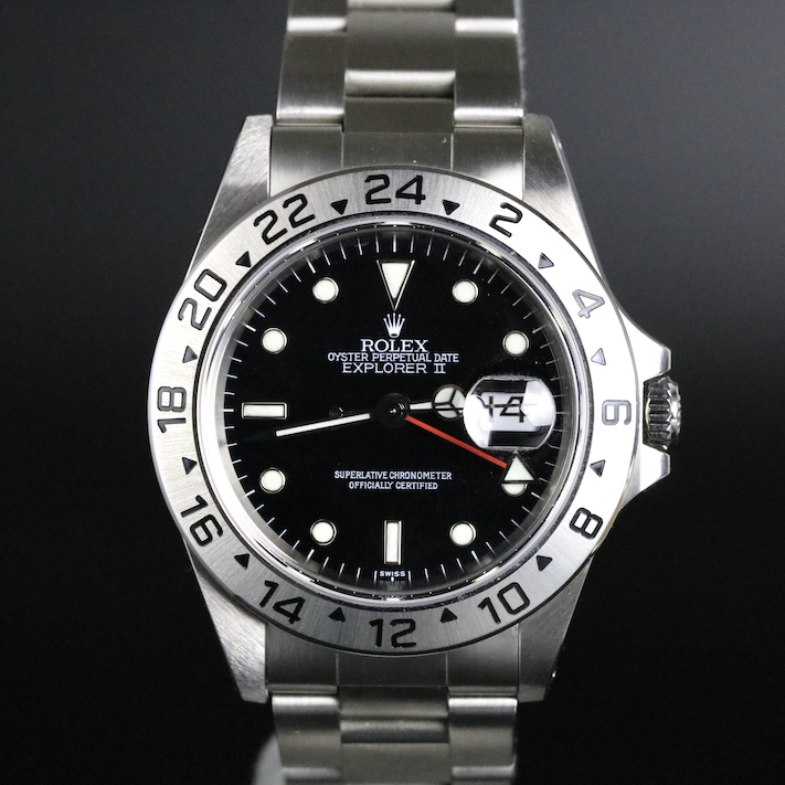 FS 1997 Rolex 16570 Explorer II Caseback Sticker with Box