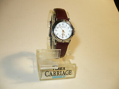 carriage indiglo watch