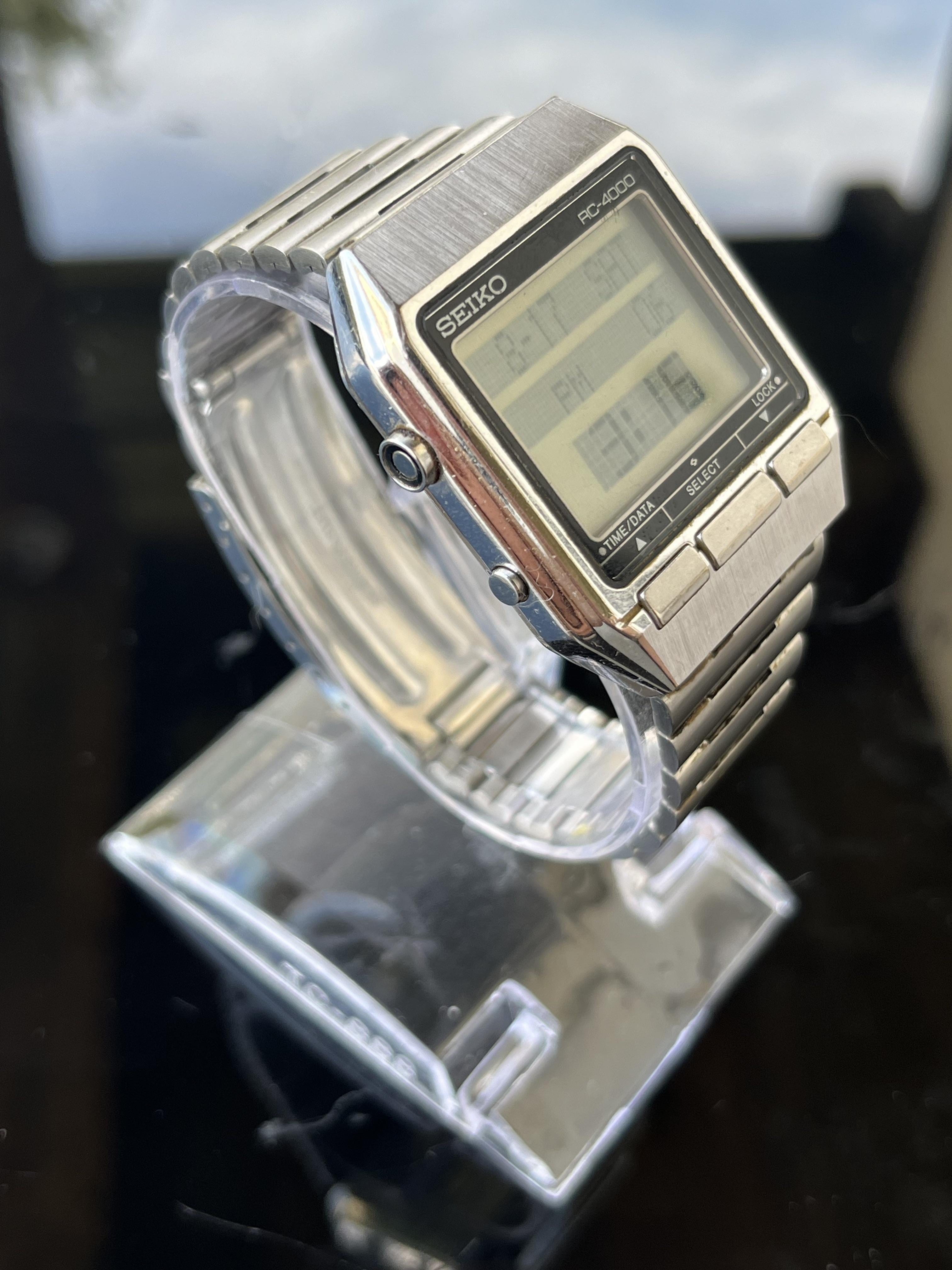 WTS] 1985 Seiko RC-4000 PC Datagraph S521-4010 Digital Watch $399