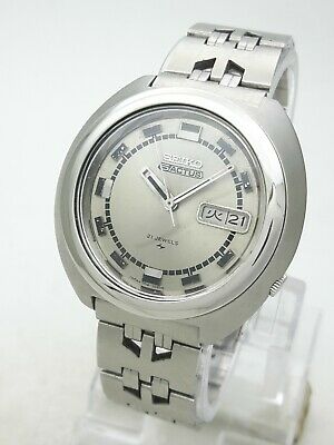 Special Seiko 5 ACTUS Japan JDM 21J Automatic 7019 7020 Kanji Day