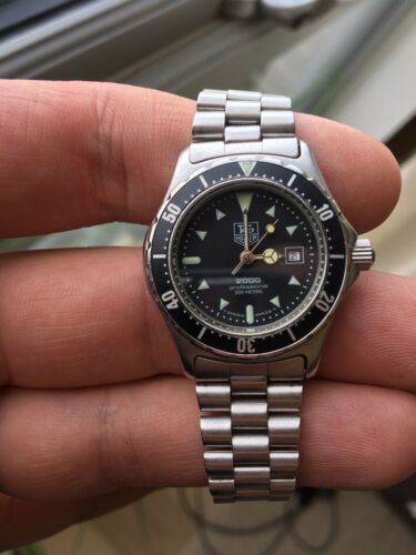 Rare Tag heuer 973.015 Ladies Dive Watch | WatchCharts Marketplace