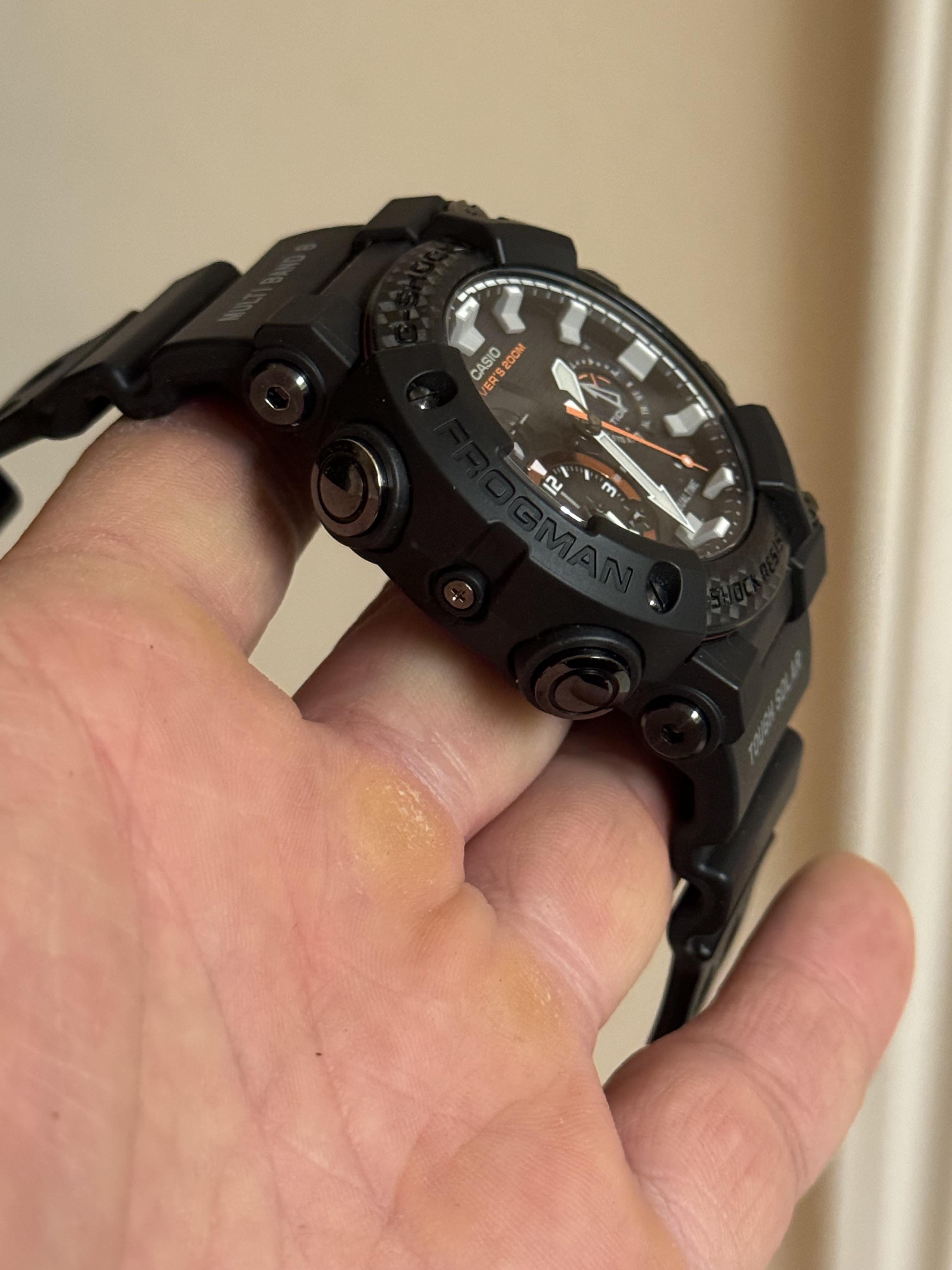 WTS] Casio G Shock Carbon Fiber Frogman GWF-A1000XC-1A with extra