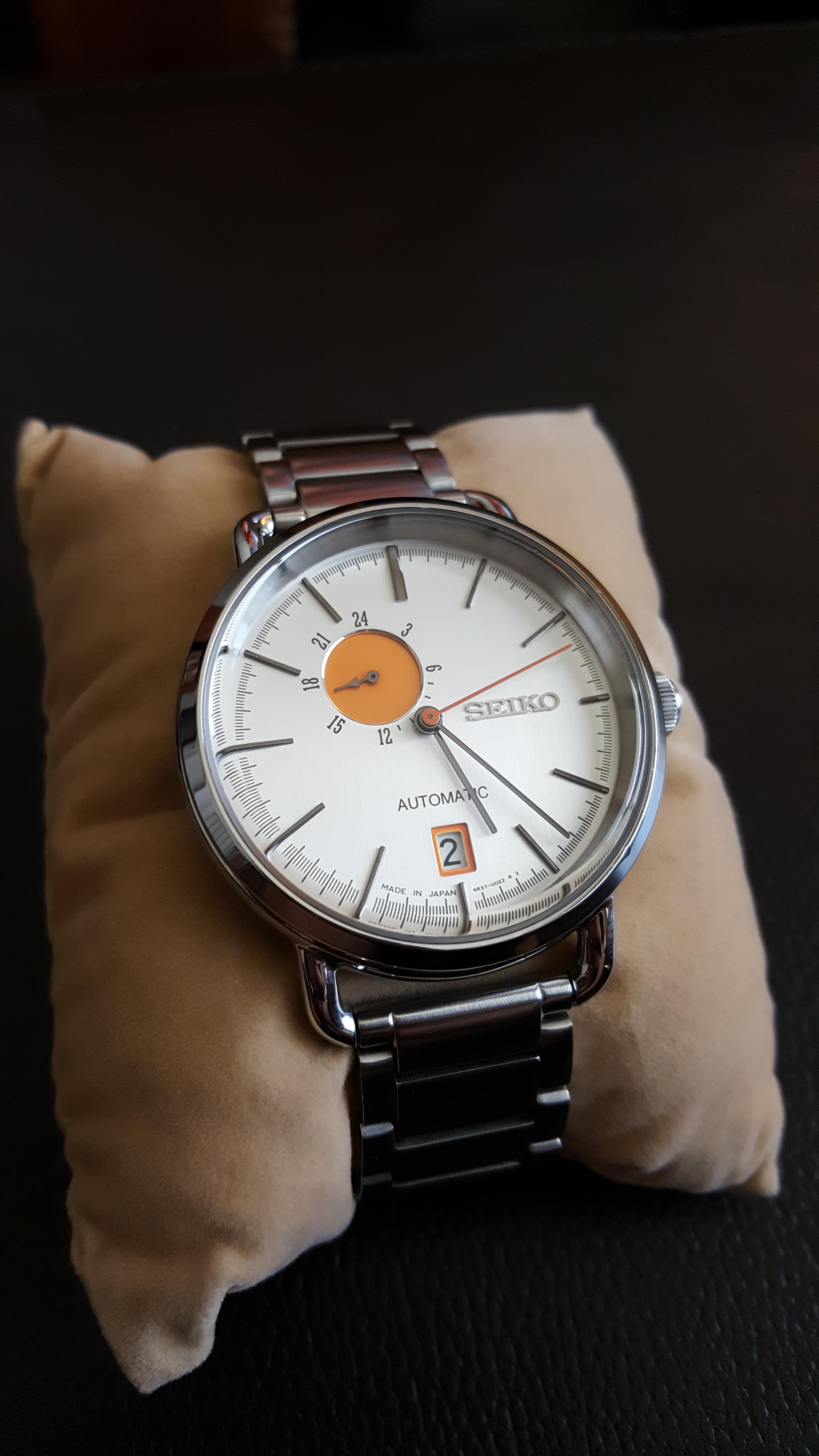 WTS] Seiko Rising Sun Orange SCVE007 | WatchCharts