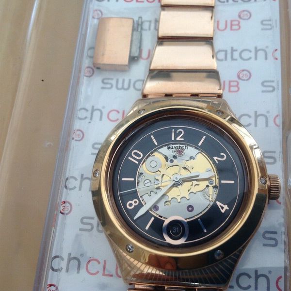 【入手困難　最安価】SWATCH YAG400G スウォッチ　トントンフィル SWATCH TONTON PHIL Watch, Automatic YAG400G | WatchCharts