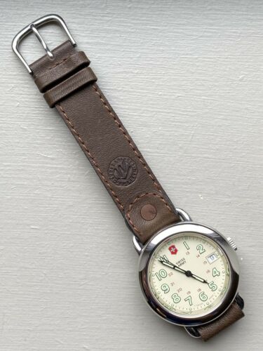 Vintage 90's Swiss Army Men's Cavalry Field Watch Marlboro New Battery,  Tritium | eBay