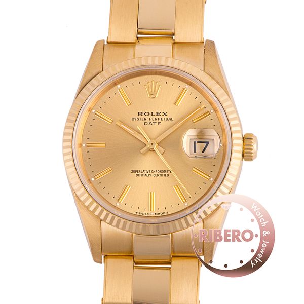ROLEX Rolex Perpetual Perpetual Date 15238 W number [pre-owned ...