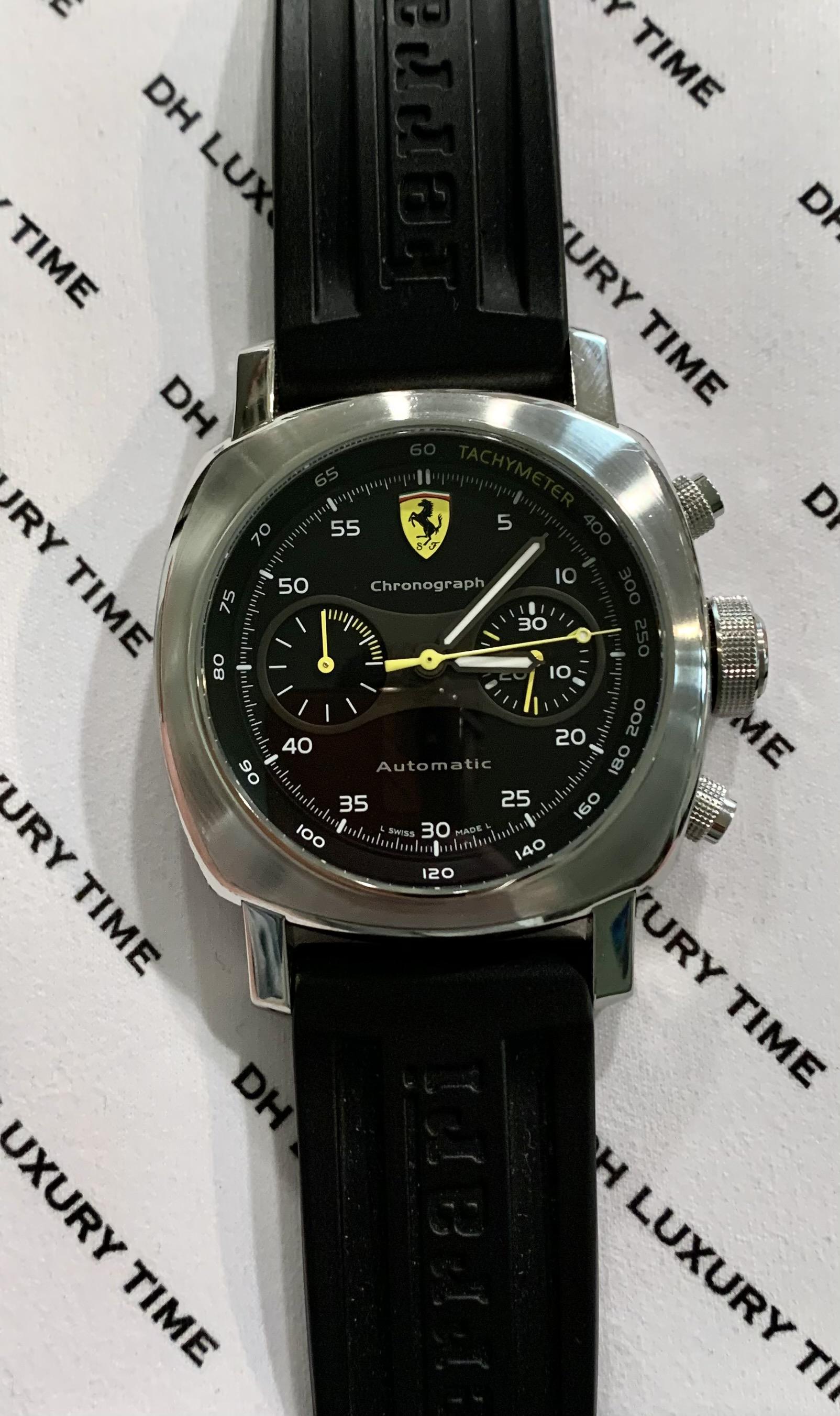 WTS Rare Panerai Ferrari Scuderia Chrono Limited Edition FER0008