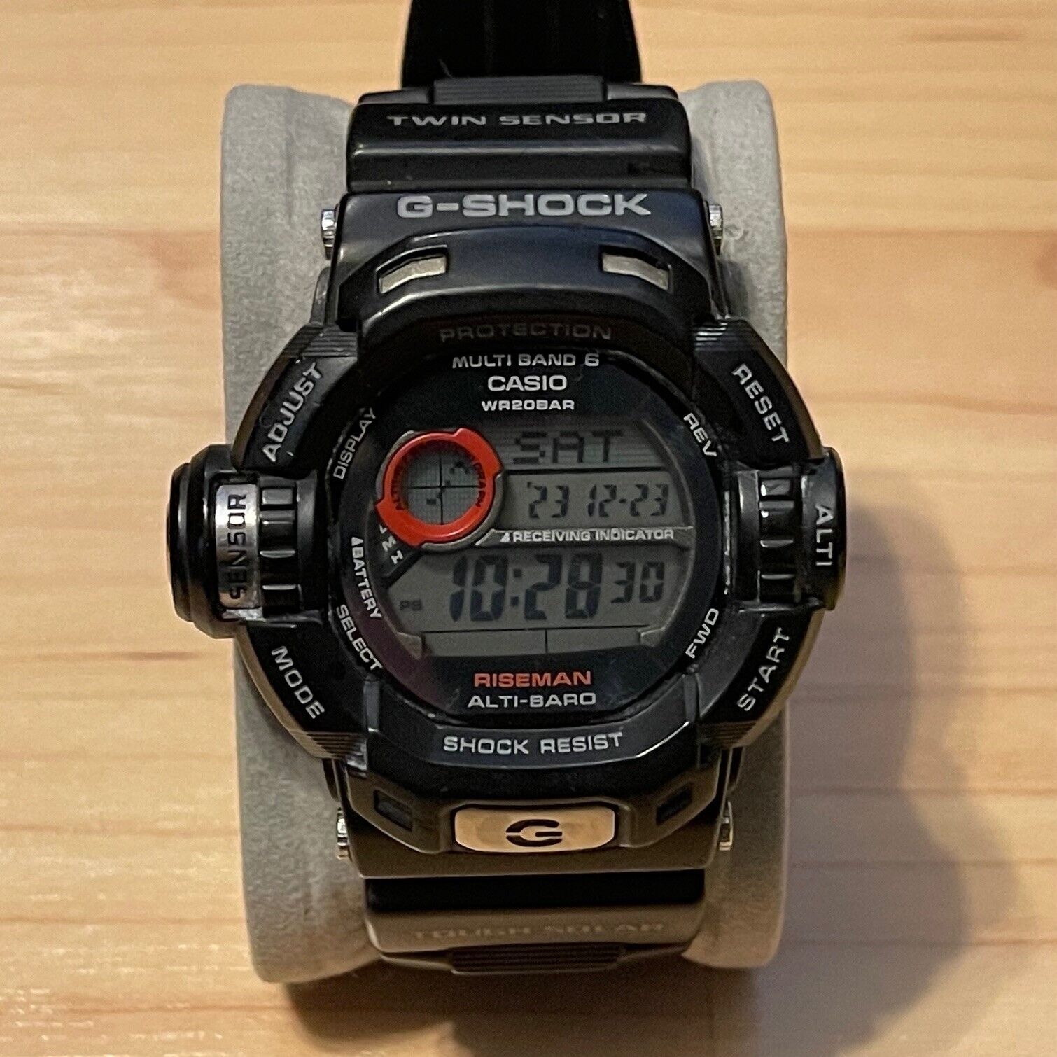 Casio G-Shock GW-9200J-1 Riseman Solar Atomic JDM Vintage Digital