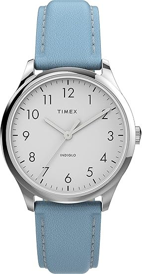 Timex Dames Modern Easy Reader 32mm Horloge, Roze/Wit, Hoofdstraat 32 mm Timex Dames Modern Easy Reader 32mm Horloge, Roze/Wit, Hoofdstraat 32 mm