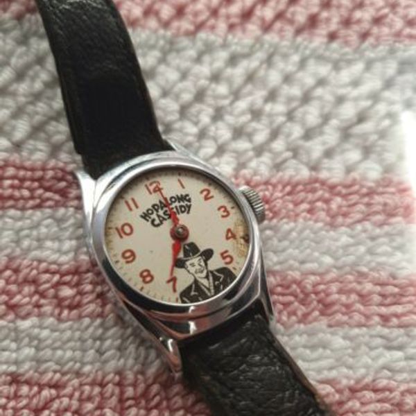 Vintage Hopalong Cassidy Wrist Watch Timex Spares Or Repair WatchCharts