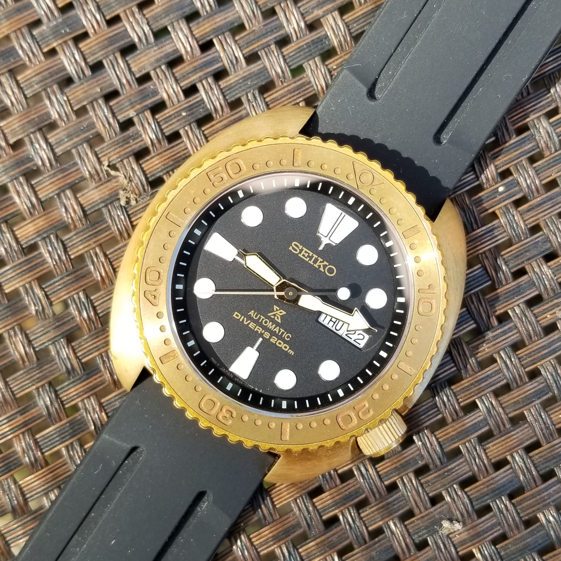 WTS] Bronze Turtle Seiko SRP775 mod | WatchCharts