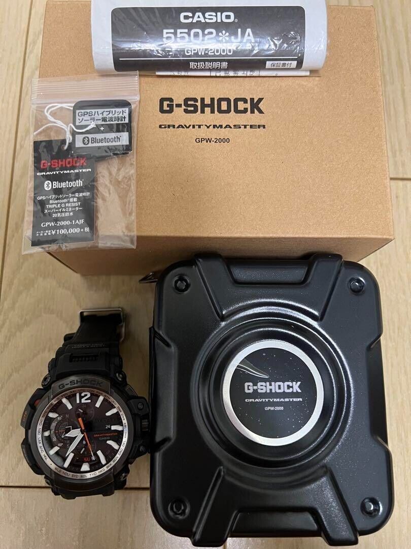 CASIO G-SHOCK GRAVITYMASTER GPW-2000-1AJF Men's analog wristwatch