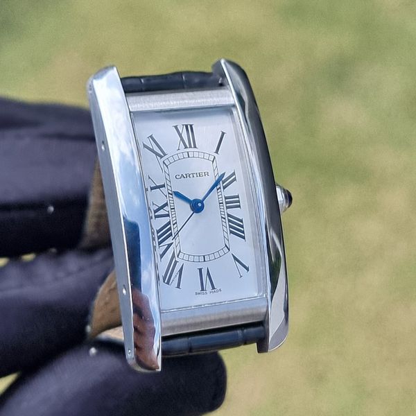 (2019) CARTIER TANK AMÉRICAINE AMERICAINE MEDIUM AUTO AUTOMATIC ...