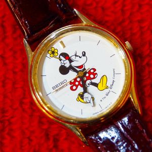 VTG DISNEY SEIKO MICKEY / MINNIE MOUSE WATCH W/ BOX & EXC CONDITION |  WatchCharts