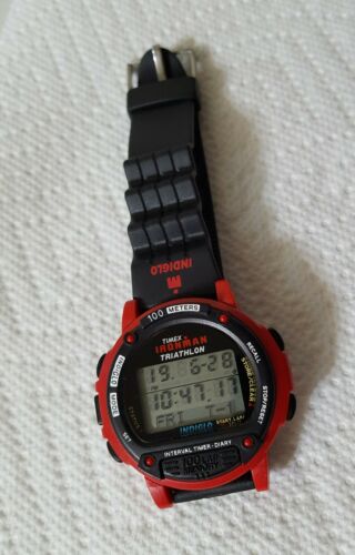 Red timex deals ironman watch