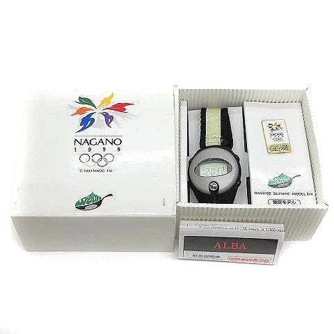 Used] Seiko SEIKO ALBA SPOON Alba Spoon Nagano Olympics