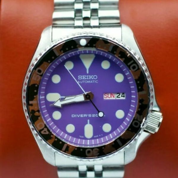 1997's SKX007 SEIKO Scuba Diver's 7s26-0020 Automatic Purple Dial 21J Army  Bezel | WatchCharts