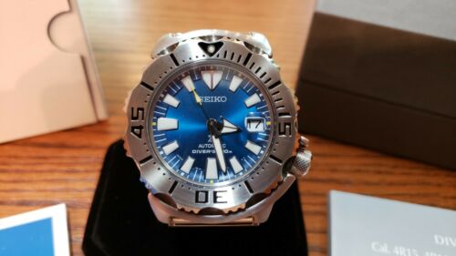 SEIKO MONSTER SBDC067 PROSPEX Limited Model Diver Blue Coral Reef! |  WatchCharts