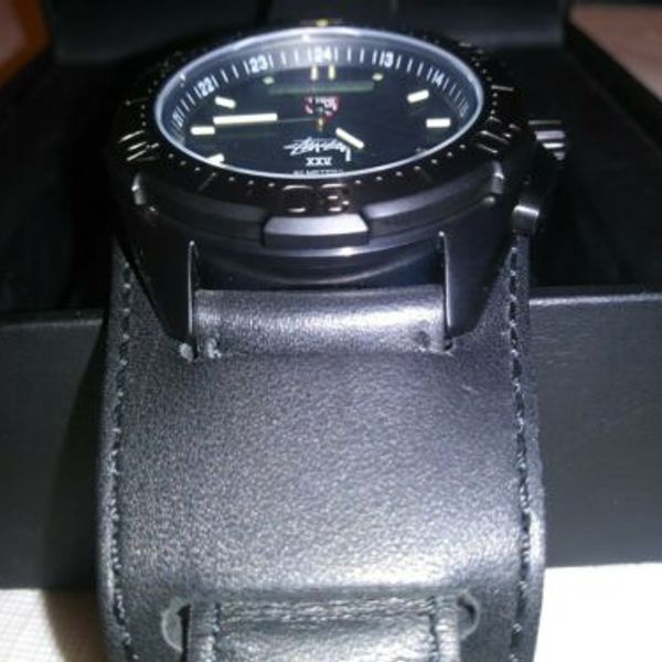 STUSSY LUMINOX Wrist Watch 25th Anniversary Limited Edition!!Rare