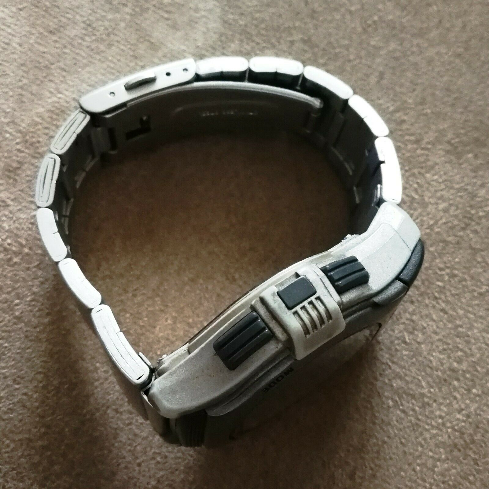 casio fkt-2000 wave ceptor databank alarm chrono lcd watch japan 