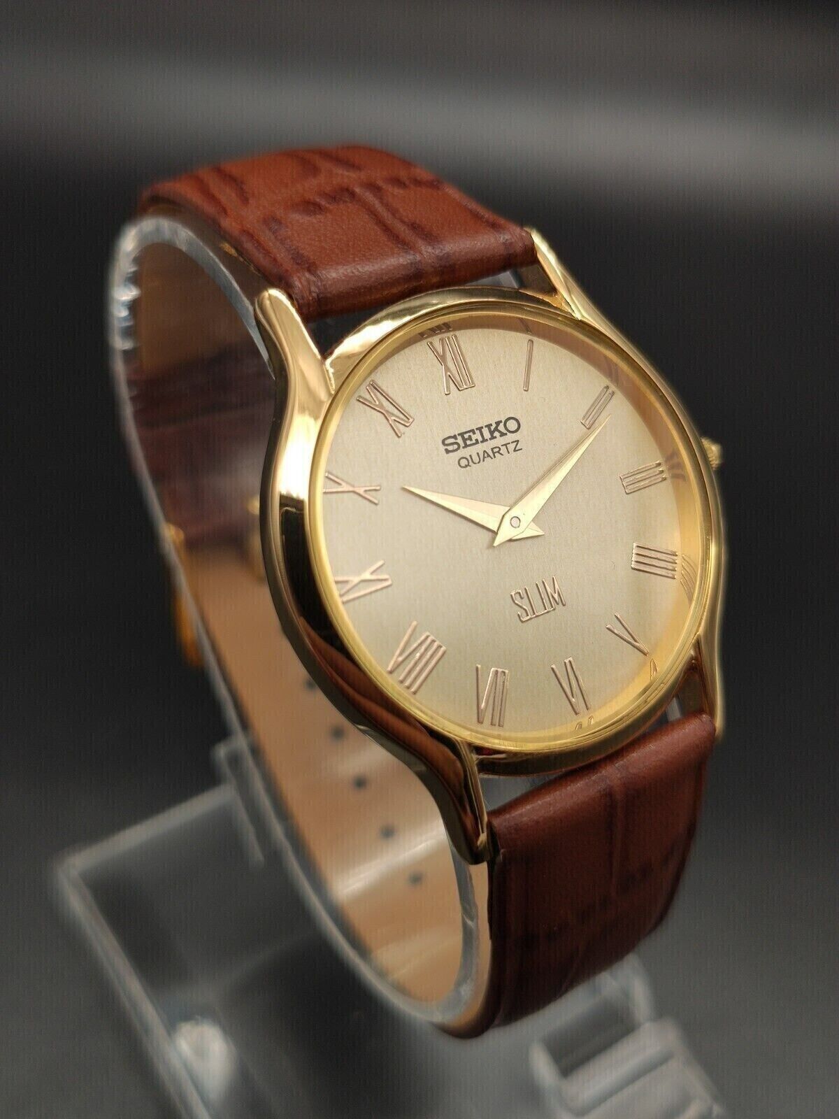 Seiko slim mens discount watches