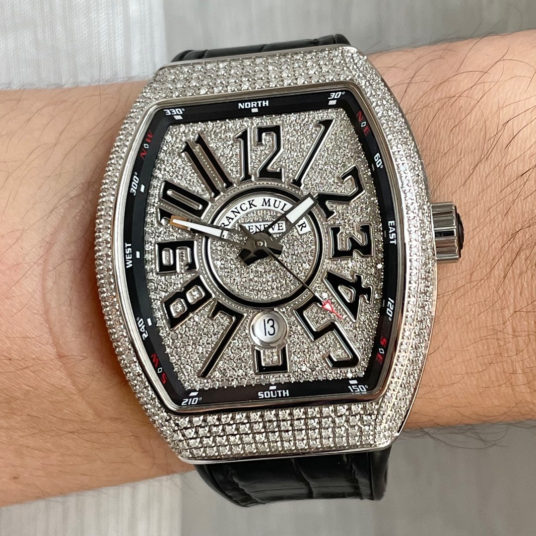 Franck muller v45 discount diamond