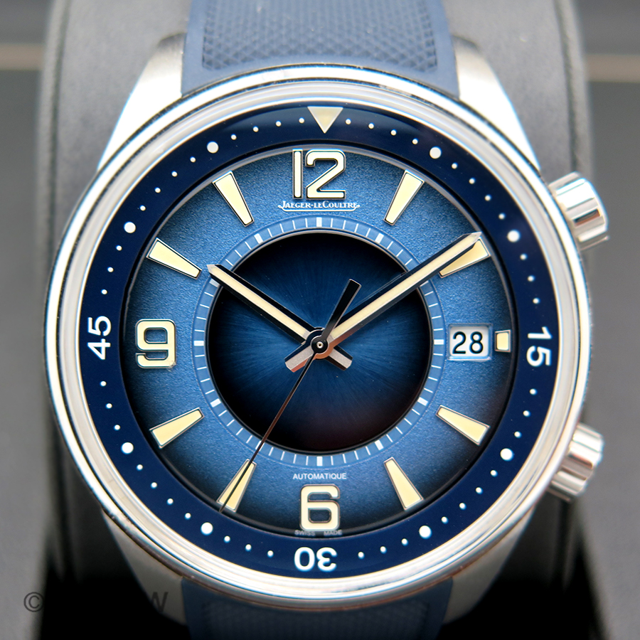 FS Jaeger LeCoultre Q9068681 POLARIS DATE STAINLESS STEEL BLUE