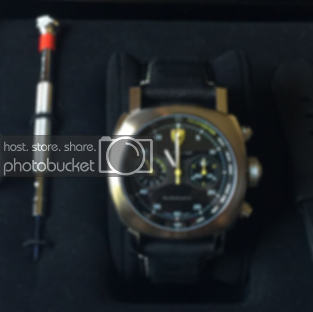 FS Panerai Ferrari F6656 Chronograph Watch WatchCharts Marketplace