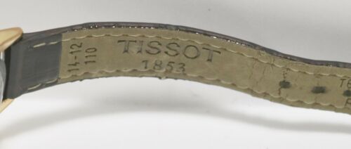 Tissot T085210A Carson Ladies Quartz Watch Brown Leather Band 26mm