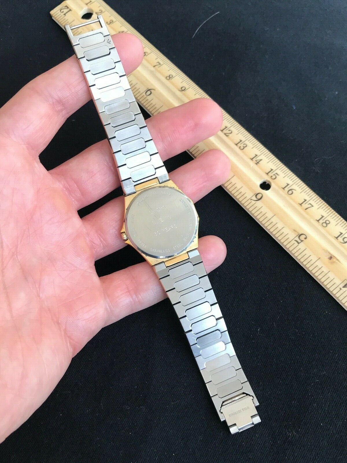 Vintage HAMILTON XC Chronometer Swiss Men's Quartz Watch