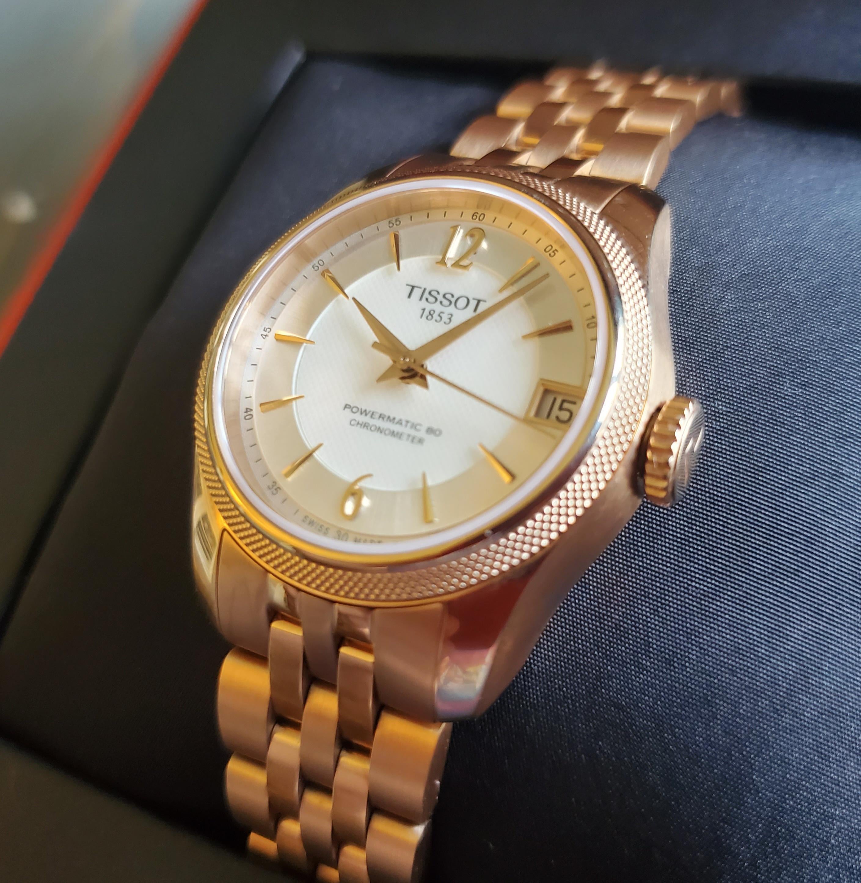 WTS Tissot Ballade ladies Rose Gold WatchCharts Marketplace