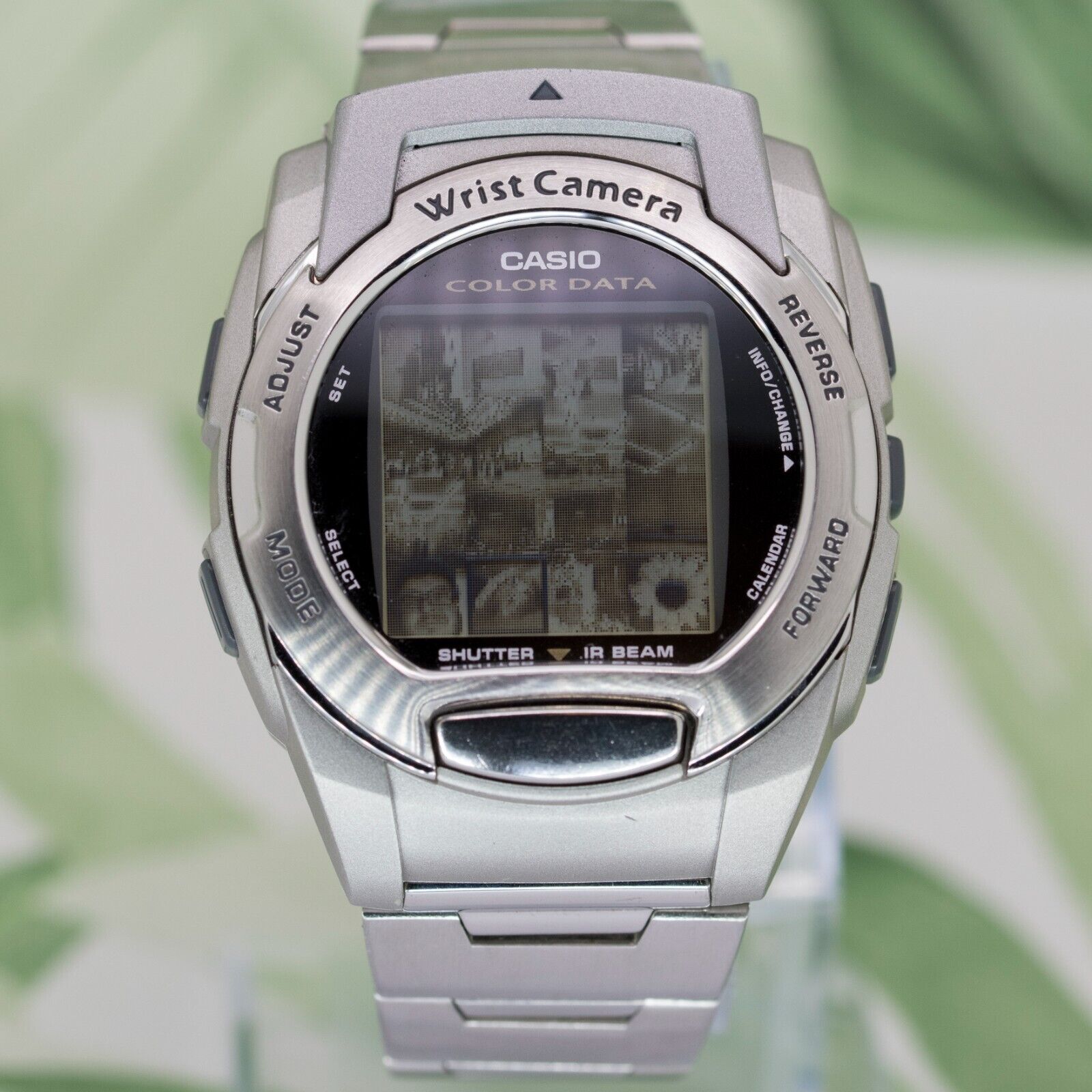 Casio wrist best sale camera watch manual