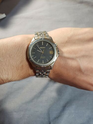 seiko kinetic titanium sports 100