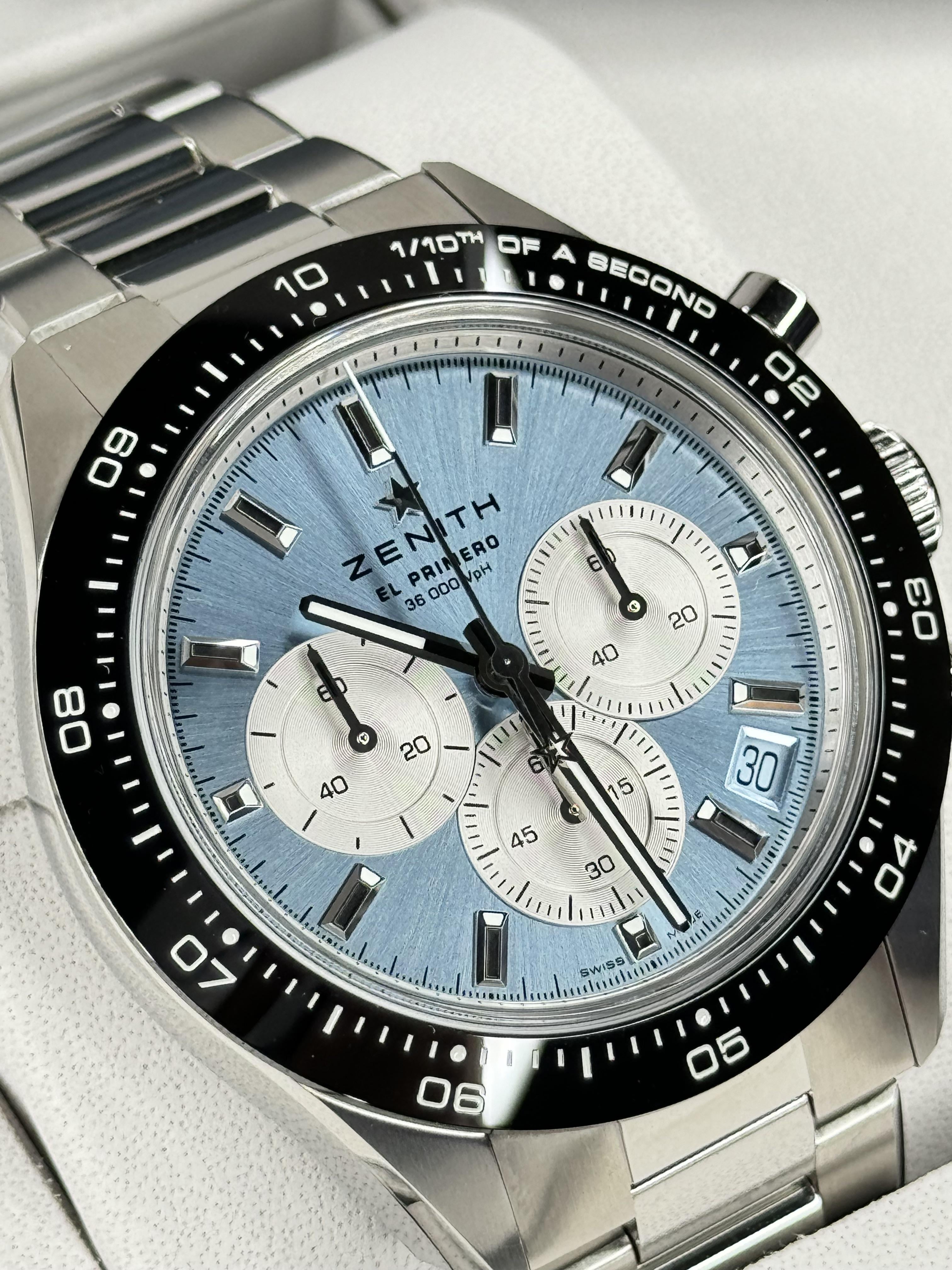 WTS] Zenith Chronomaster Sport “Yoshida Ice Blue” 03.3106.3600/55