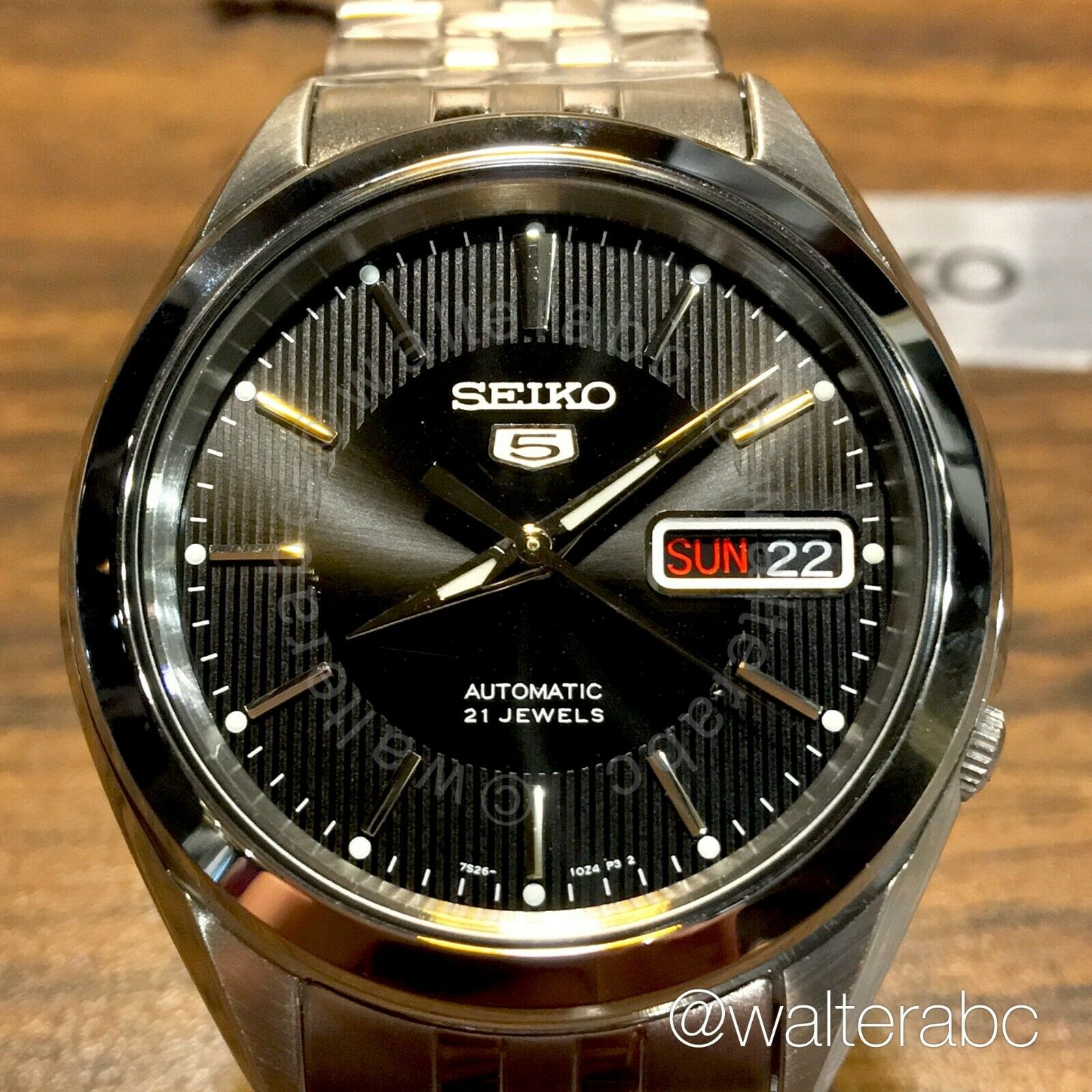 seiko 5 snkl23 blue dial