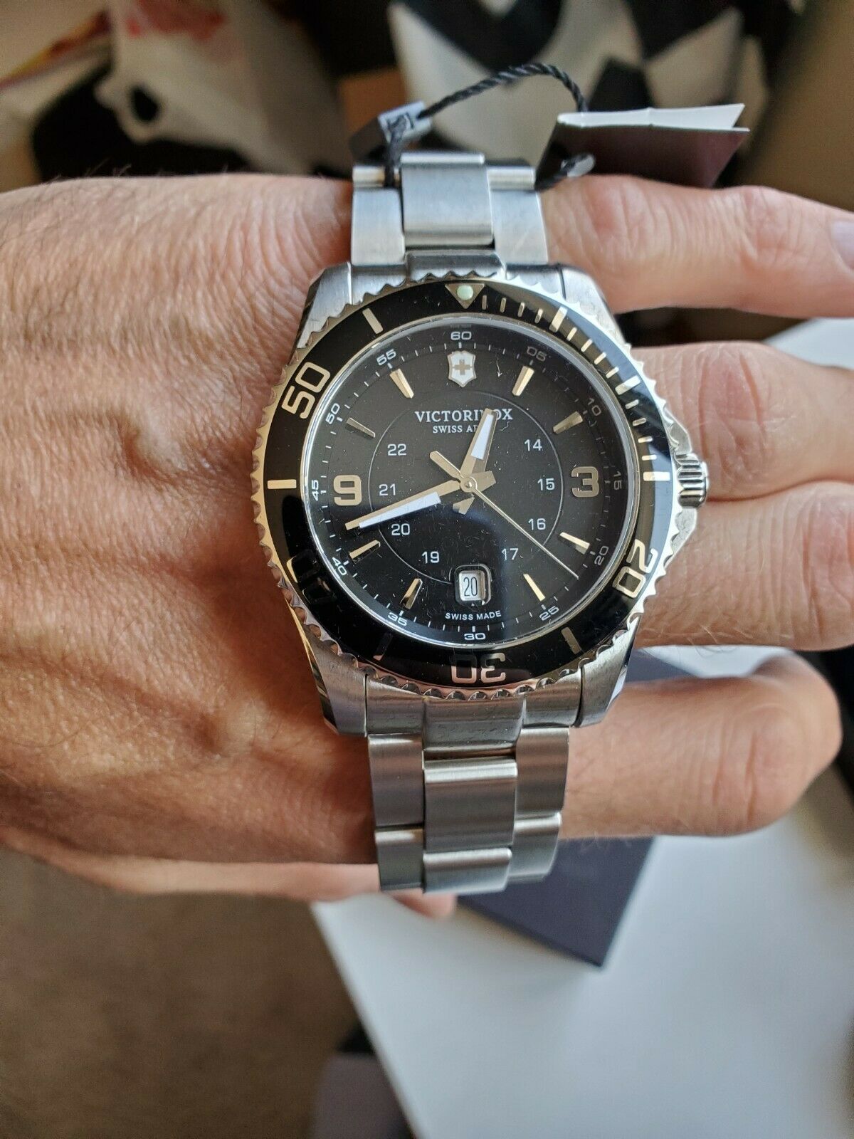 VICTORINOX /マーベリック/メンズ/クォーツ/241697/ブラック