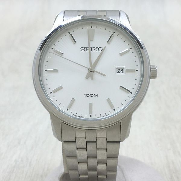 [Used] SEIKO Quartz watch / 6M42-00G0 / Analog / Stainless steel ...