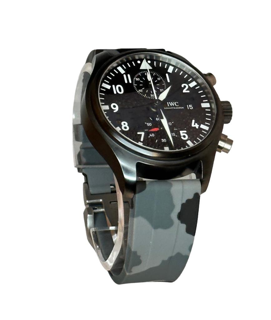 FS IWC Top Gun Chronograph Ceramic Titanium IW389001 3890 01