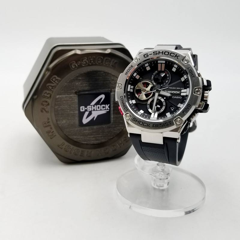 Used] [Men's/Women's] G-SHOCK GST-B100-1AJF G-STEEL Casio G-Shock