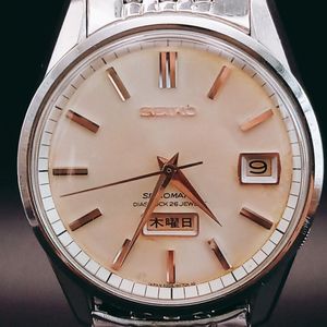 SEIKO SEIKOMATIC WEEKDATER 6206-8040 Vintage JAPAN 26J 【Mint】 SN