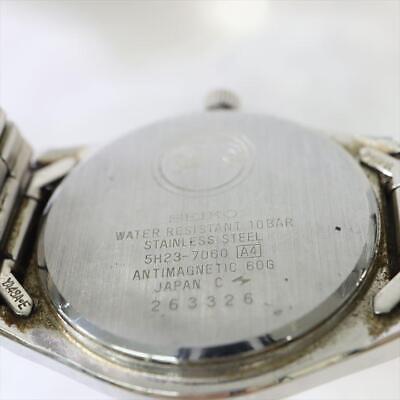 SEIKO Chronos 5H23-7080 Antimagnetic 60G Water Resistant 10bar
