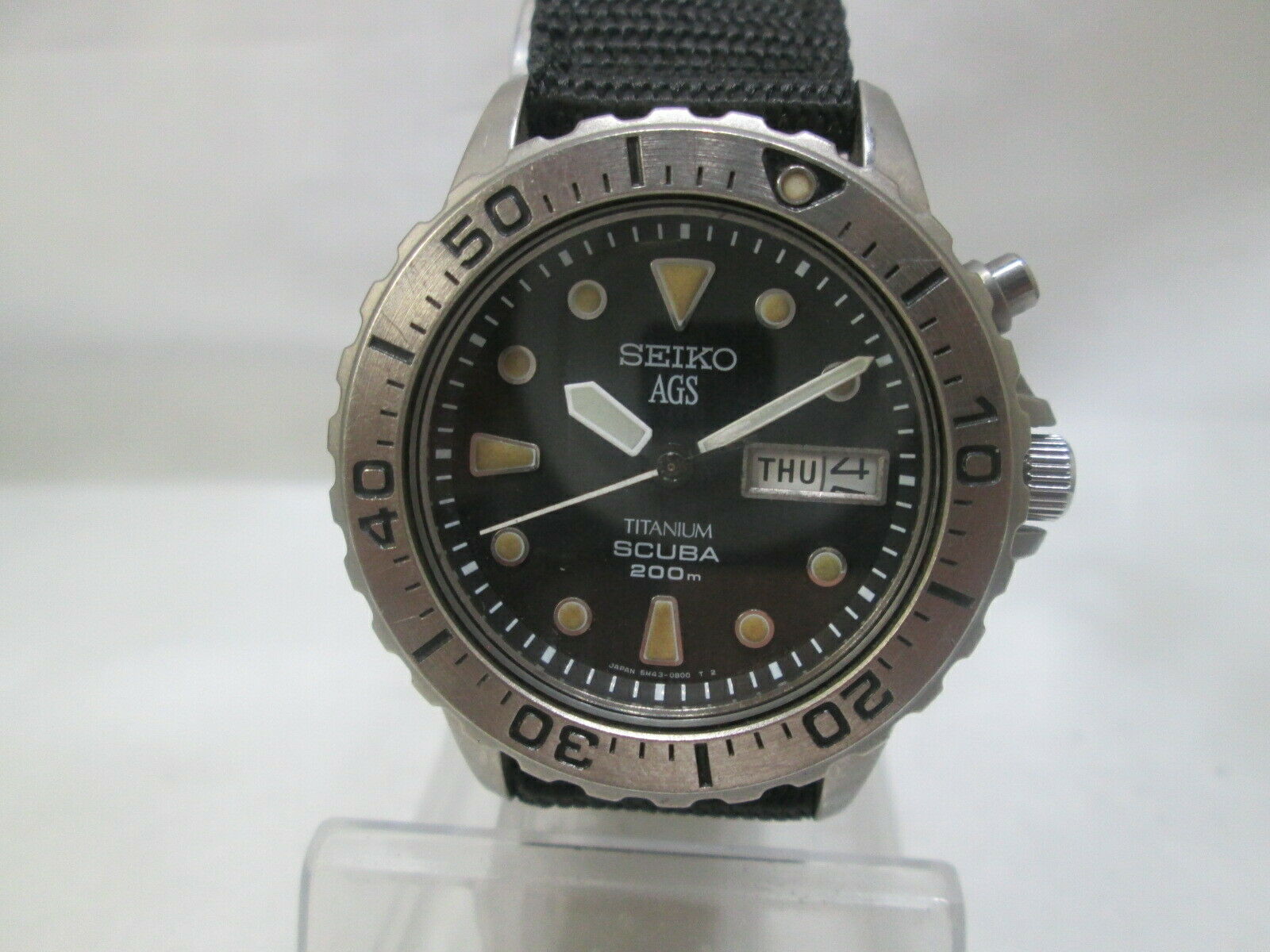 seiko ags titanium scuba