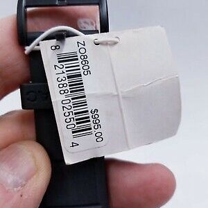 Zodiac ZMX-06 Sea Dragon Black dial 200M Men's Watch ZO8605