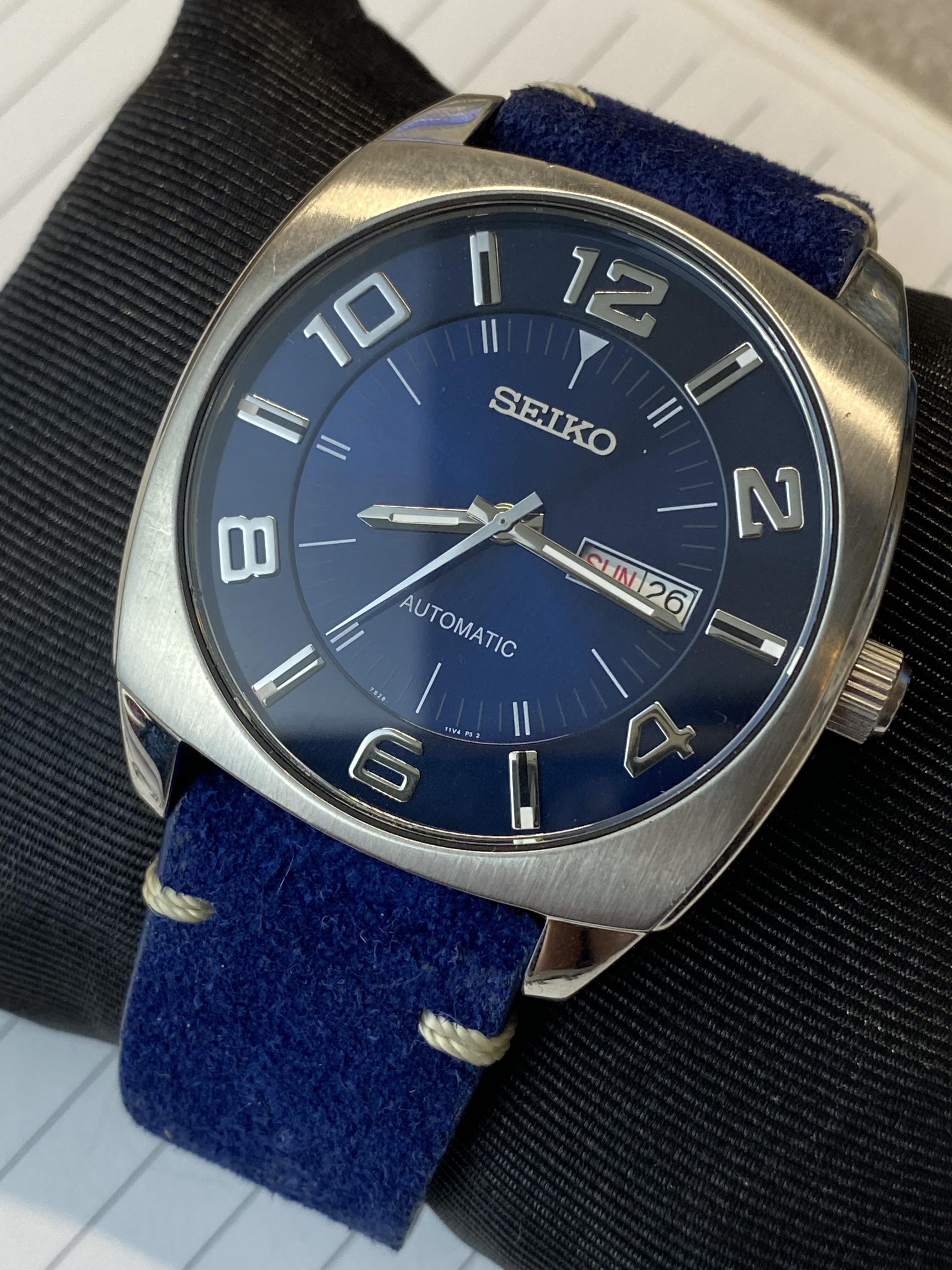 seiko recraft blue dial