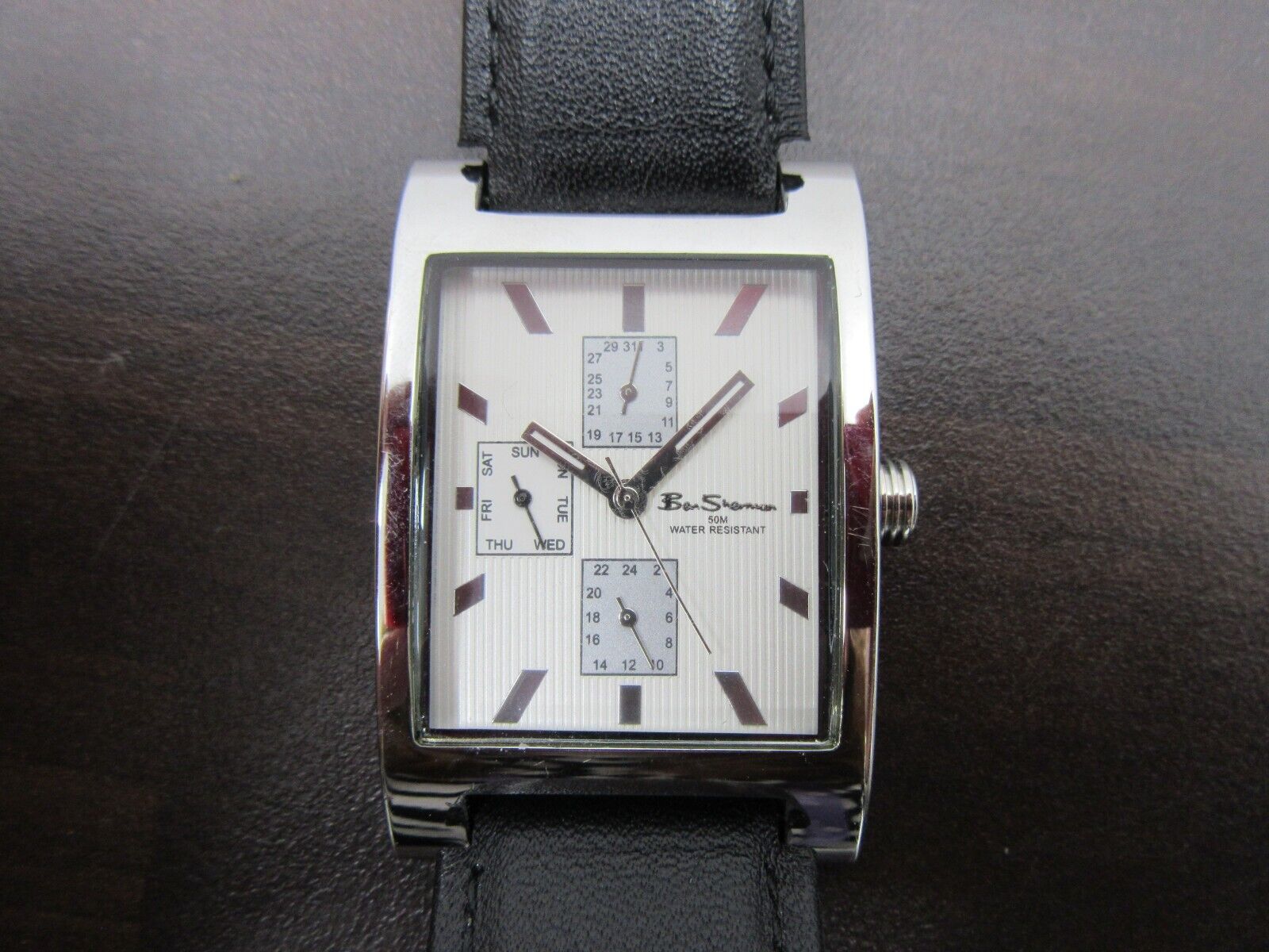 ben sherman watch leather strap