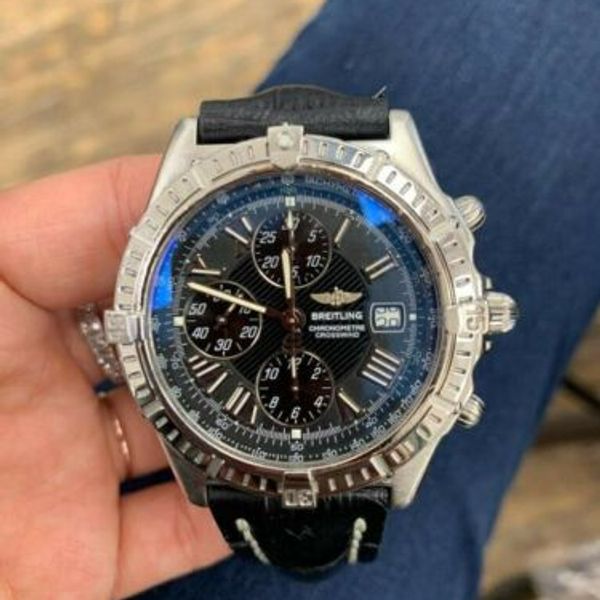 Cinturino Breitling Originale 18mm – Per Chronomat E Crosswind, Lato Sinistro, In Acciaio Inossidabile, Nuovo Senza Etichette