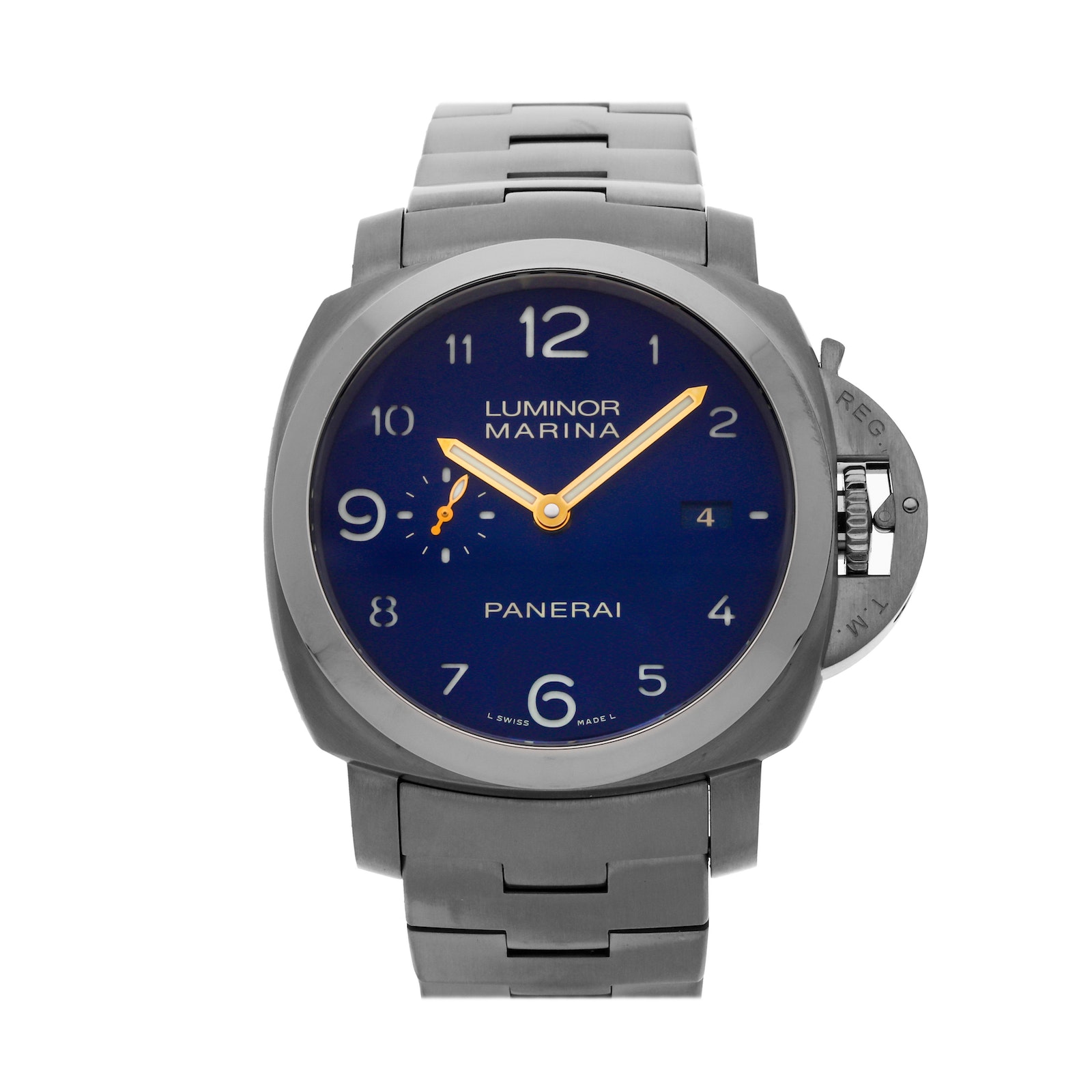 Pre owned clearance panerai luminor marina